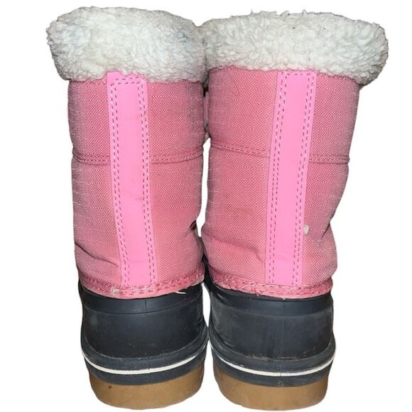 Cat & Jack Pink Winter Boots - Picture 4 of 6